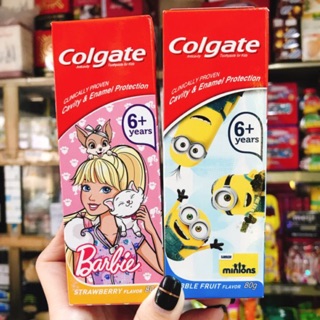 KEM ĐÁNH RĂNG TRẺ EM COLGATE BARBIE - MINIONS 80G