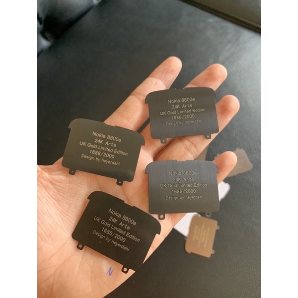 Thìa đen 8800 arte khắc chữ