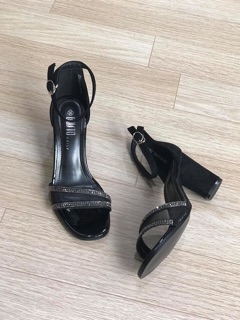 Sandal Dusto quai đính đá 7cm