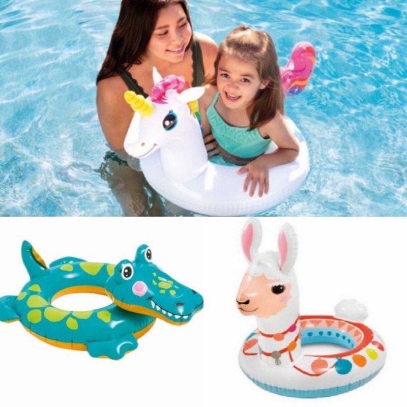 Phao Tắm Biển Cho Bé Giá Tốt - Phao Bơi Trẻ Em- Giá Rẻ Cao Cấp - Phao Tròn Hồng Hạc Vịt Vàng Bé Trai Bé Gái