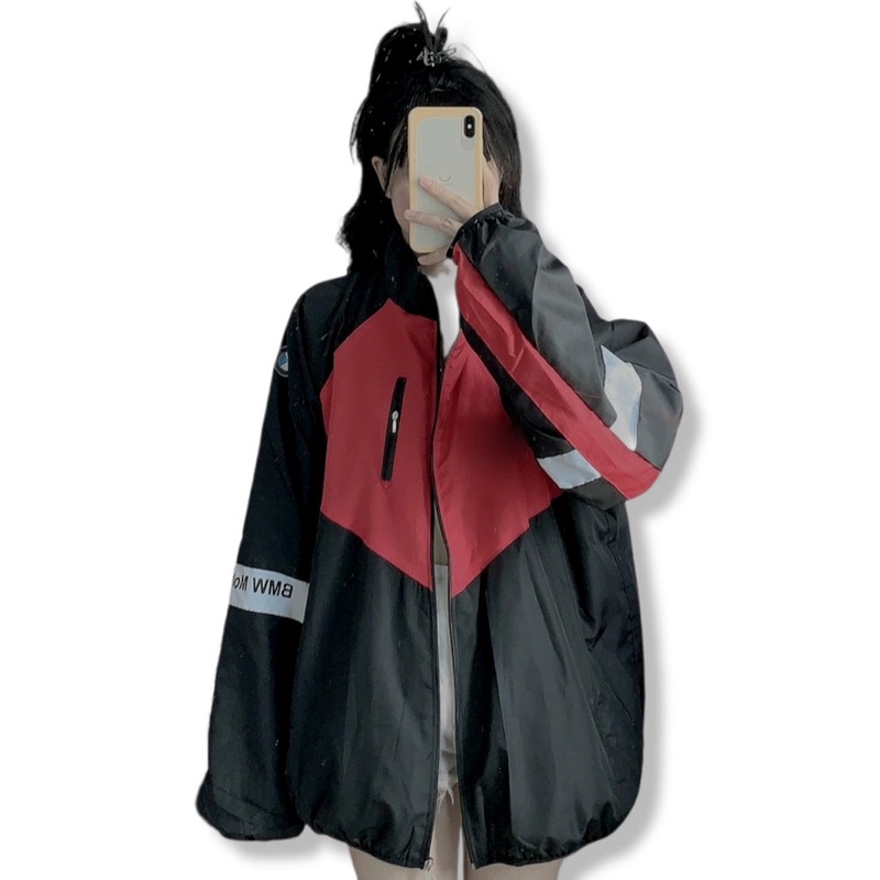 Áo Khoác Bomber Nữ 2 Lớp HP99  - SHOP NÂU FASHION