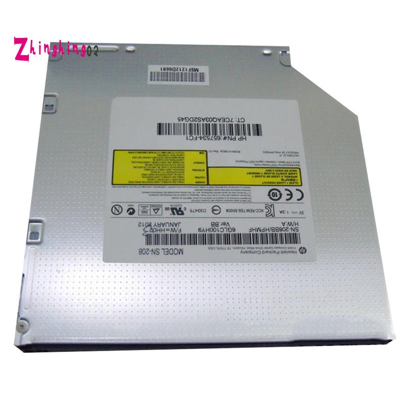 Ổ Đĩa Dvd Cd Rw 9.5mm Sata Cho Laptop Notebook Dvd Burner Su-208