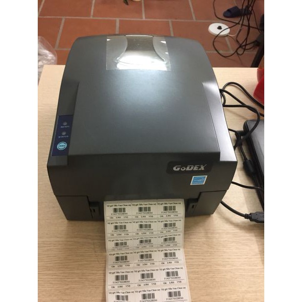 Giấy decal in tem mã vạch 35mm x 22mm x 50m, 3 tem ngang khổ 110 x 22mm