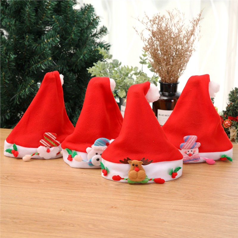 Set 12 mũ giáng sinh cho bé