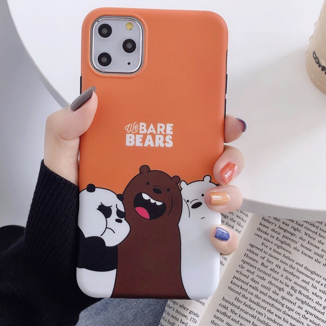 Ốp Gấu We Bare Bears Cho iPhone