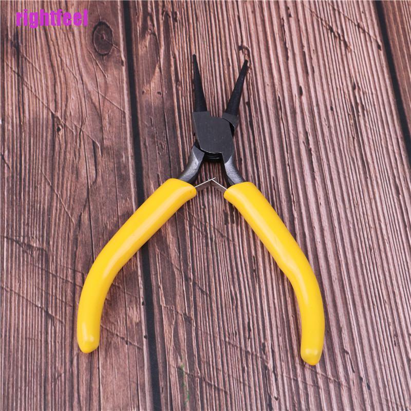 Kìm mũi dài đầu tròn mini bằng thép carbon chất lượng cao