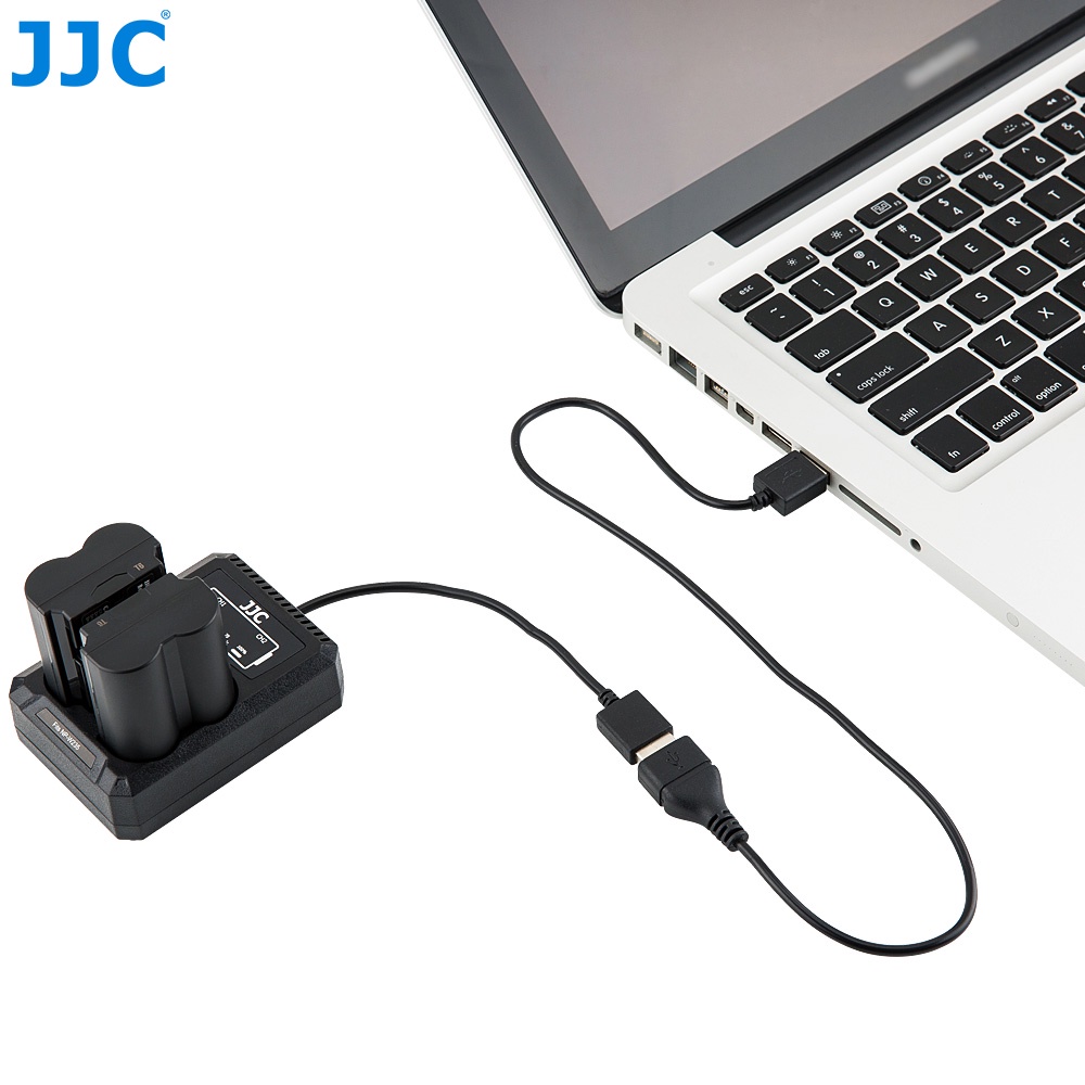 JJC Bộ Sạc Pin USB Hai Khe Cho Pin NP-W235 Của Máy Ảnh Fujifilm X-T5 X-T4 X-H2 GFX50S II GFX100S XT5 XT4 XH2 , Thay Thế Cho Bộ Sạc Pin BC-W235
