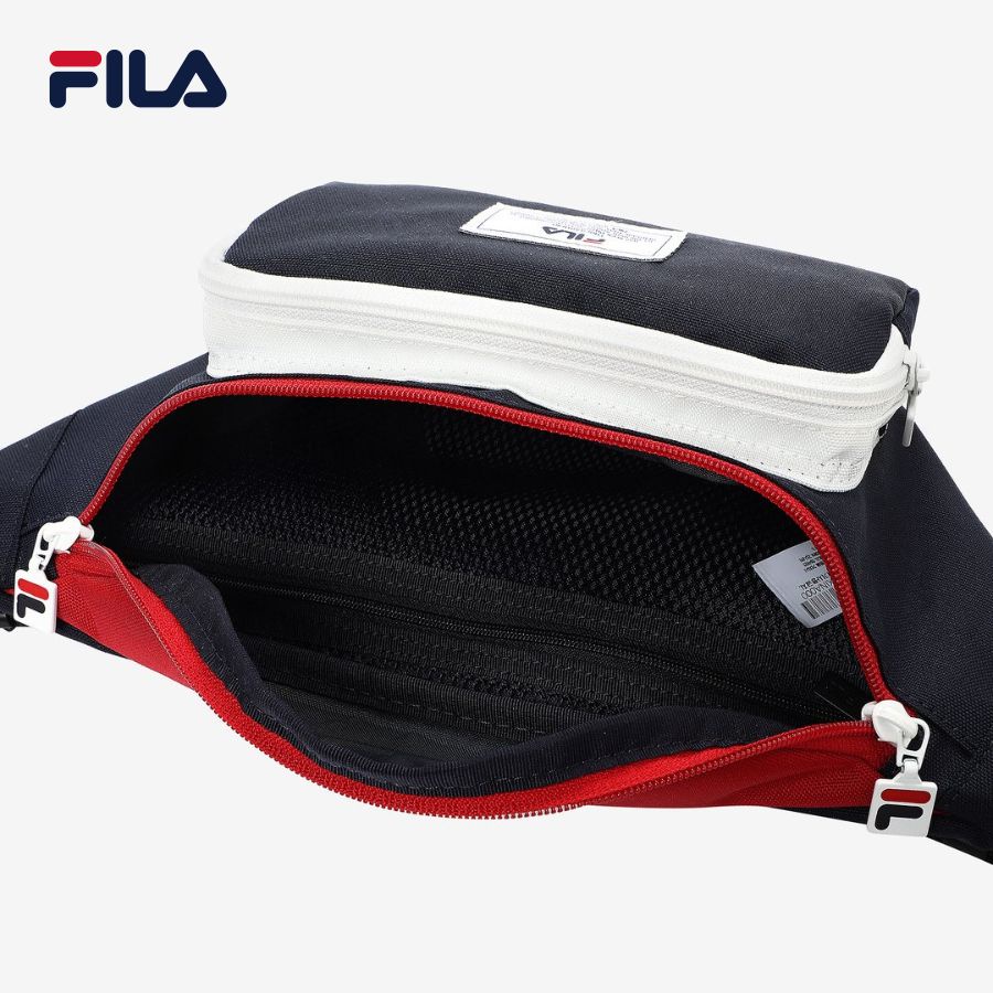 Túi đeo hông unisex Fila Color Blocking - FS3BCD6351X-INA (37x15x4.5cm)