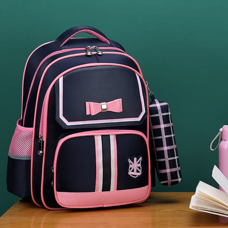 Balo Đi Học Cỡ Lớn Chống Thấm Nước Thời Trang Cho Bé Gái