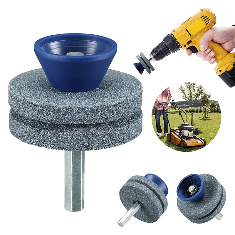1 Dụng Cụ Mài Lưỡi Dao Hai Lớp Cho Máy Khoan Và Khoan Cầm Tay