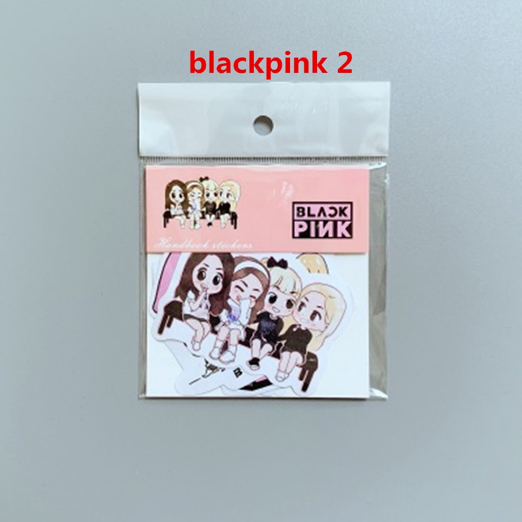 Sticker hình nhóm nhạc BTS GOT7 nổi tiếng dùng trang trí đa năng xinh đẹp