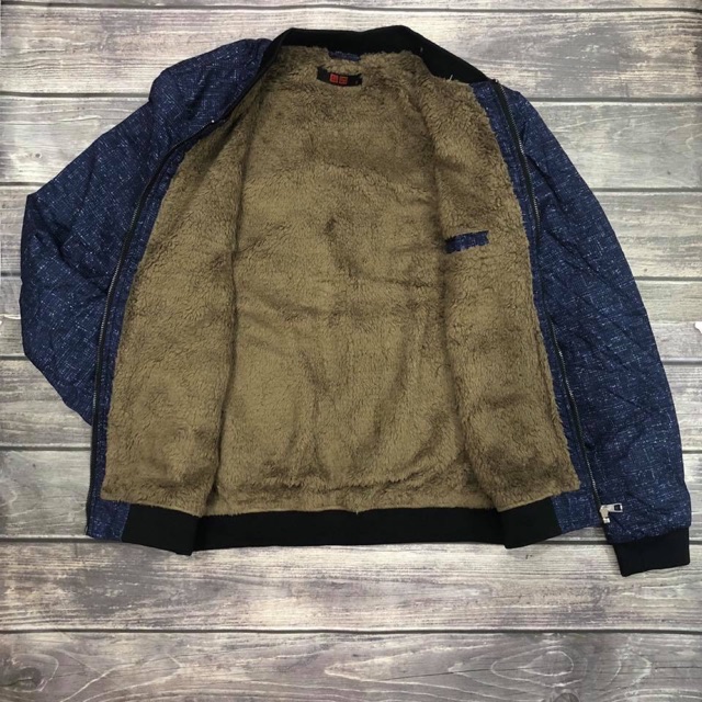 Áo bomber lông cừu