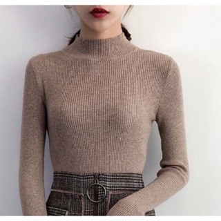 MS013 Áo len tăm cổ tròn (hàng nhà máy Quảng Châu)