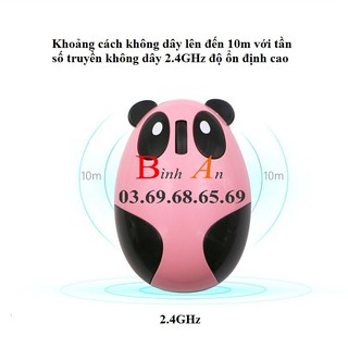 Chuột không dây mini Panda Mouse