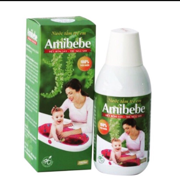 Nước tắm thảo mộc Amibebe