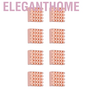 Set 8 vây cá mập tản nhiệt bằng đồng cho CPU máy tính