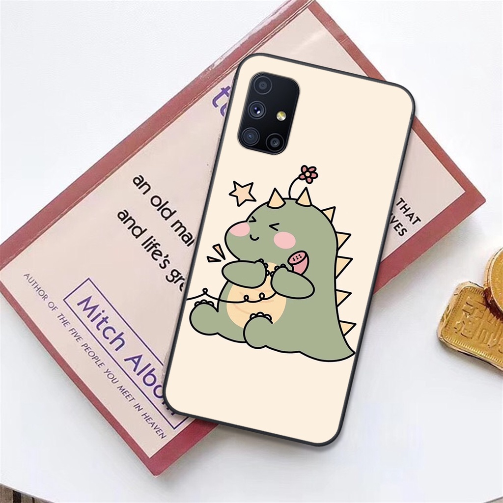 Ốp lưng Samsung Galaxy M21 - M31 - M51 in hình khủng long cute