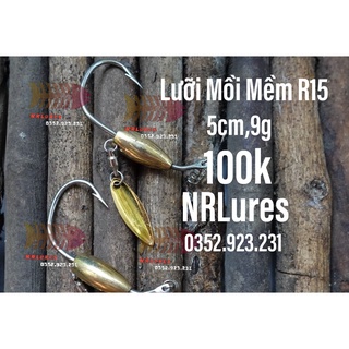 LƯỠI MỒI MỀM R15