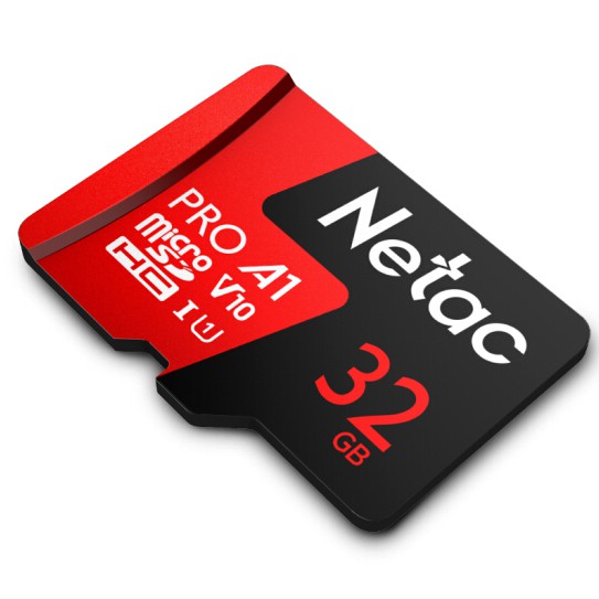 Thẻ nhớ microSDXC Netac Pro 32GB / 64GB U3 4K V30 98MB/s - chuyên camera, máy quay và điện thoại (Đỏ) | BigBuy360 - bigbuy360.vn