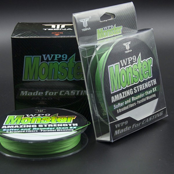 Cuộn dây câu cá 100m siêu bền chắc chắn gió