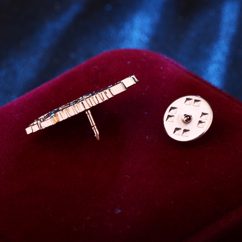 EFAN Trâm Cài Áo Hình Đầu Sói Phong Cách Vintage Cho Nam