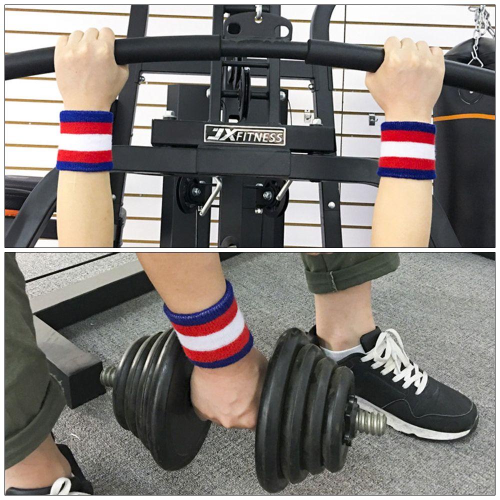 Băng Quấn Bảo Vệ Cổ Tay Chất Liệu Cotton Thấm Hút Mồ Hôi Thoáng Khí