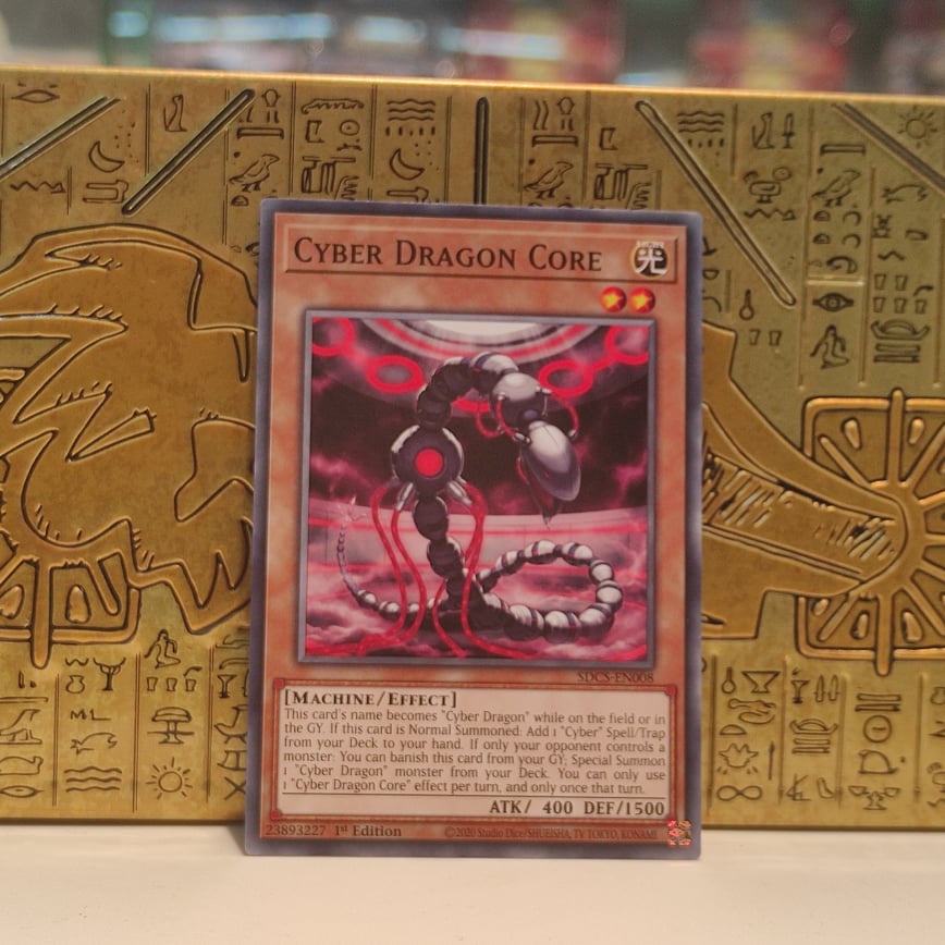 Thẻ Bài Yugioh - Cyber Dragon Core - SDCS-EN008 - Common 1st Edition