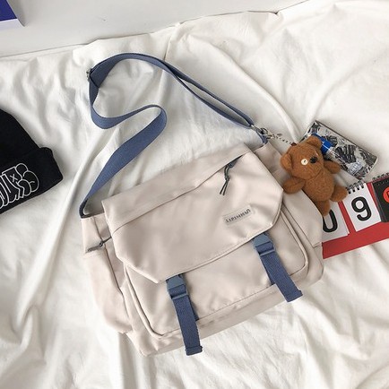 Túi đeo chéo đi học LIPANO vải thun mềm chống nước 2 lớp giá rẻ
