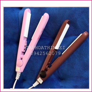 Máy duỗi - bấm tóc mini (random màu)