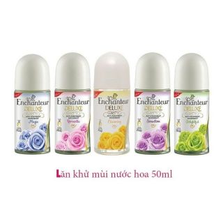 [HÀNG CHÍNH HÃNG] ENCHANTEUR LĂN KHỬ MÙI NƯỚC HOA 50ML ĐỦ MÀU