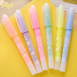 Bút dạ quang 6 màu có mùi