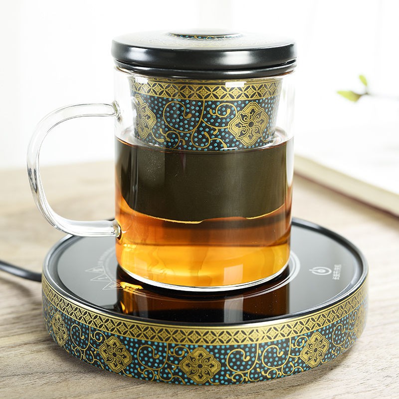 bộ lọc ly tách trà tinh xảo dây đai Băng che ngăn cách và nước, làm ấm trà, cốc đựng nước gốm sứ trong suốt giữ n