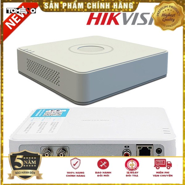 Đầu ghi hình IP   8 kênh vỏ nhựa Hikvision DS-7108NI-Q1 (TURBO HD 4.0) bảo hành 24 tháng lỗi đổi mới trong 14 ngày