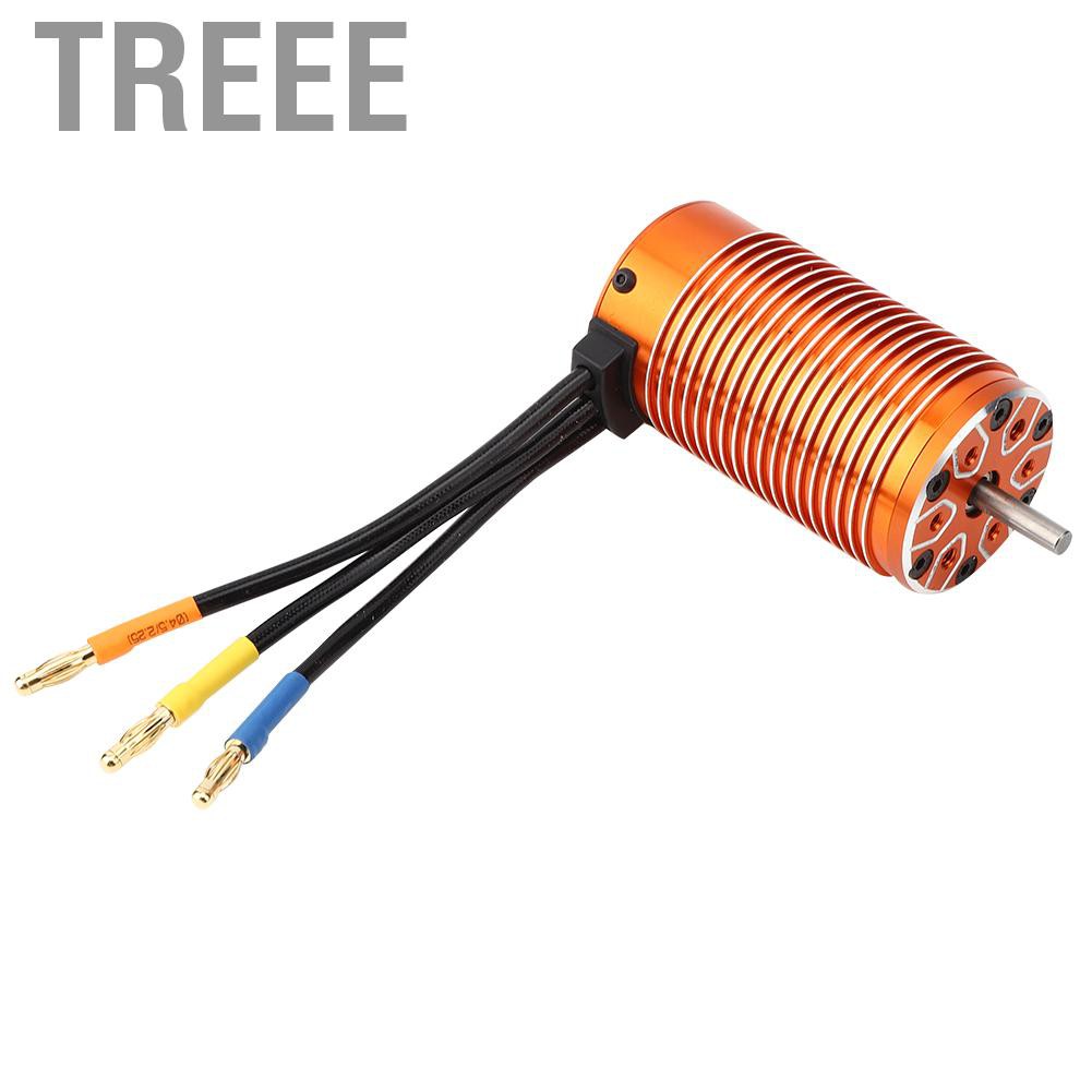 RC Động Cơ Không Chổi Than Treee 120a Esc + 4074 Cho Mô Hình Xe Điều Khiển Từ Xa