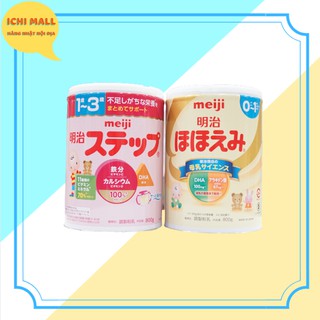 Sữa Meiji 0-1 & 1-3 nội địa Nhật Bản - Hộp 800gr
