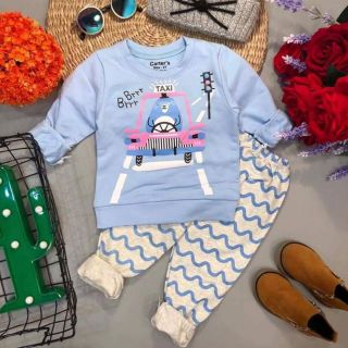 Bộ thu đông chất da cá quảng châu size đại