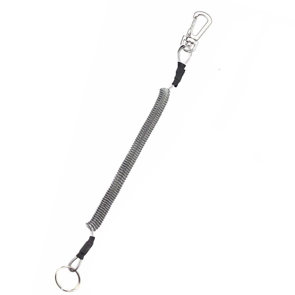 YVE Dây Lò Xo Nhựa Co Giãn Chất Lượng Cao 1.2m / 1.5m Có Khóa Chống Thất Lạc Cho Điện Thoại