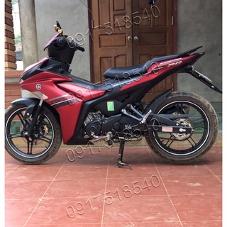 Dè Sau Ex 155 - Exciter 155 Kiểu Cá Mập Vân Carbon (ảnh thật)