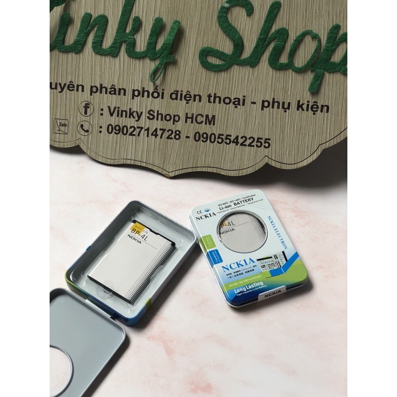 Pin 4L xài cho điện thoại Nokia E71 E72 E63 loại tốt Bảo hành 1 tháng