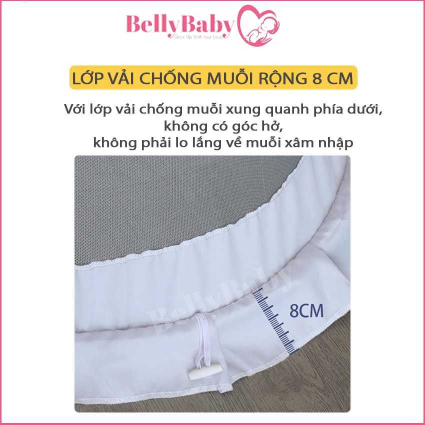 [ Bảo Vệ Bé An Toàn Khi Ngủ ]- Màn Chụp Gấp Gọn Cho Bé Belly Baby