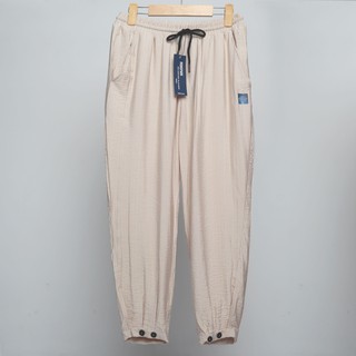 Quần jogger vải Linen (lanh) cao cấp 100% từ sợi thiên nhiên