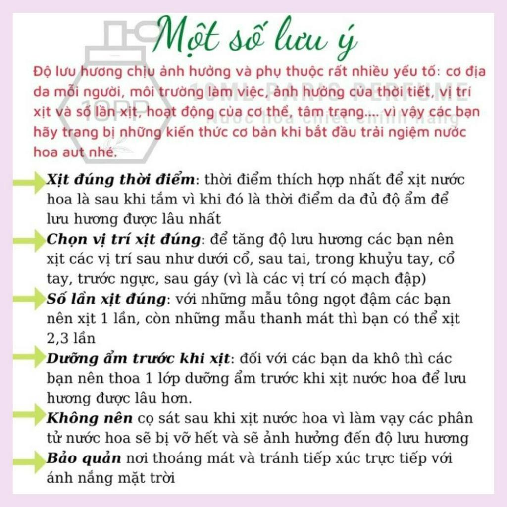 Nước hoa nữ D&G Light Blue Forever thơm lâu tươi mát mùa hè chính hãng D10 Perfurm.