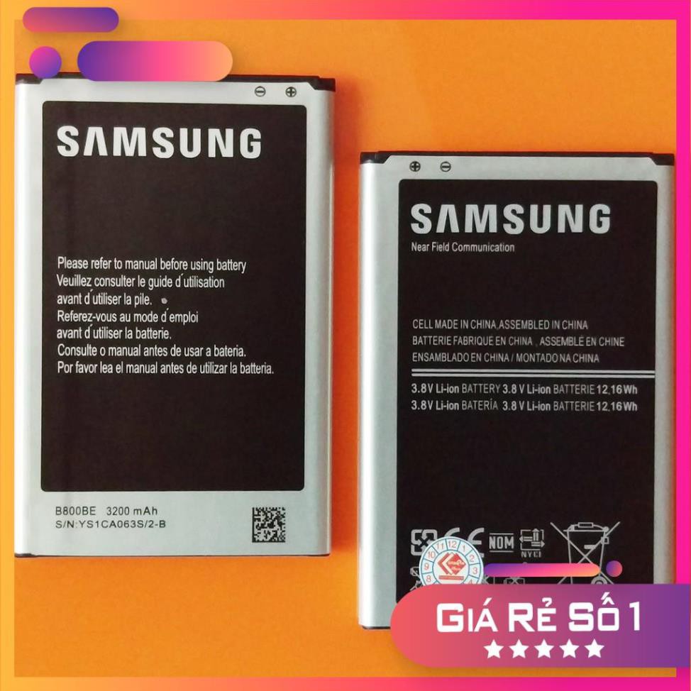 Sale giá rẻ Free ship Pin Samsung Galaxy Note 3 N9000 dung lượng 3200mAh
