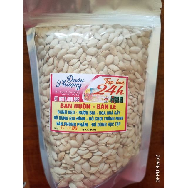 Compo 1kg hạt bí, 5 kg khoai mật, 1kg ngô