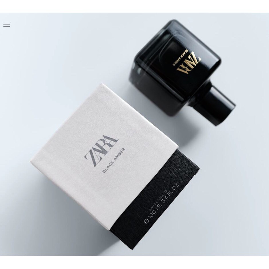 Nước hoa nữ ZARA BLACK AMBER 100ML BẢN Limited