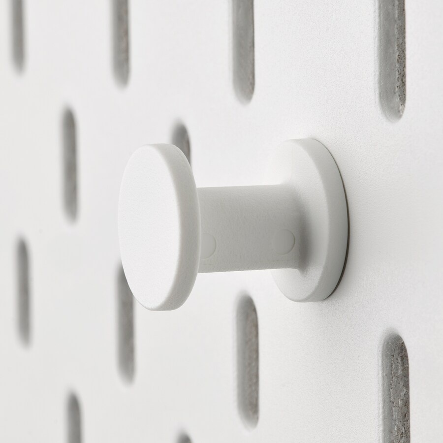 Bộ 5 móc nút tròn treo đồ bảng cài Skadis IKEA