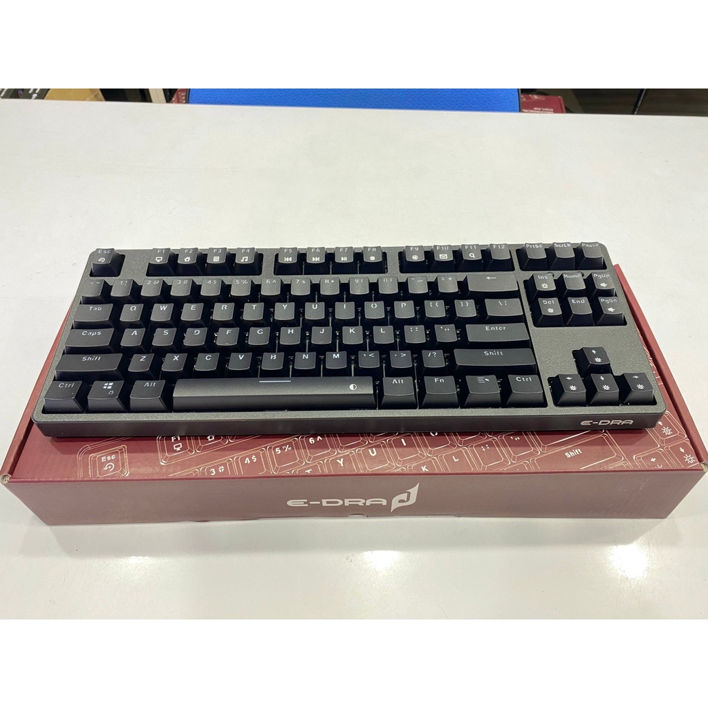 Bàn phím chơi game cơ E-DRA EK387L RGB TKL