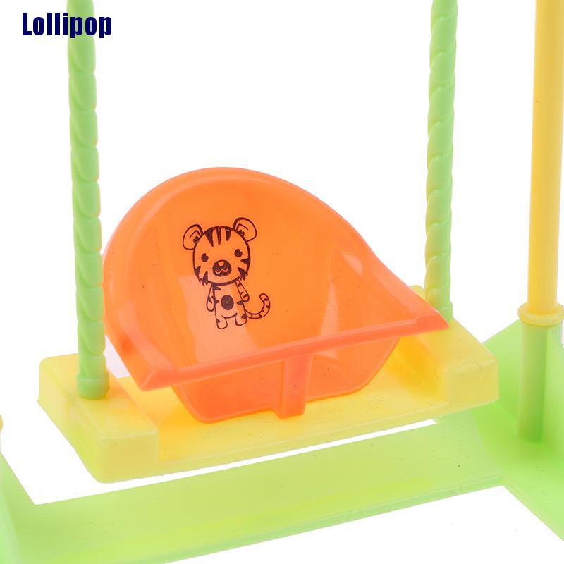 Mô hình xích đu trang trí nhà búp bê cho bé gái