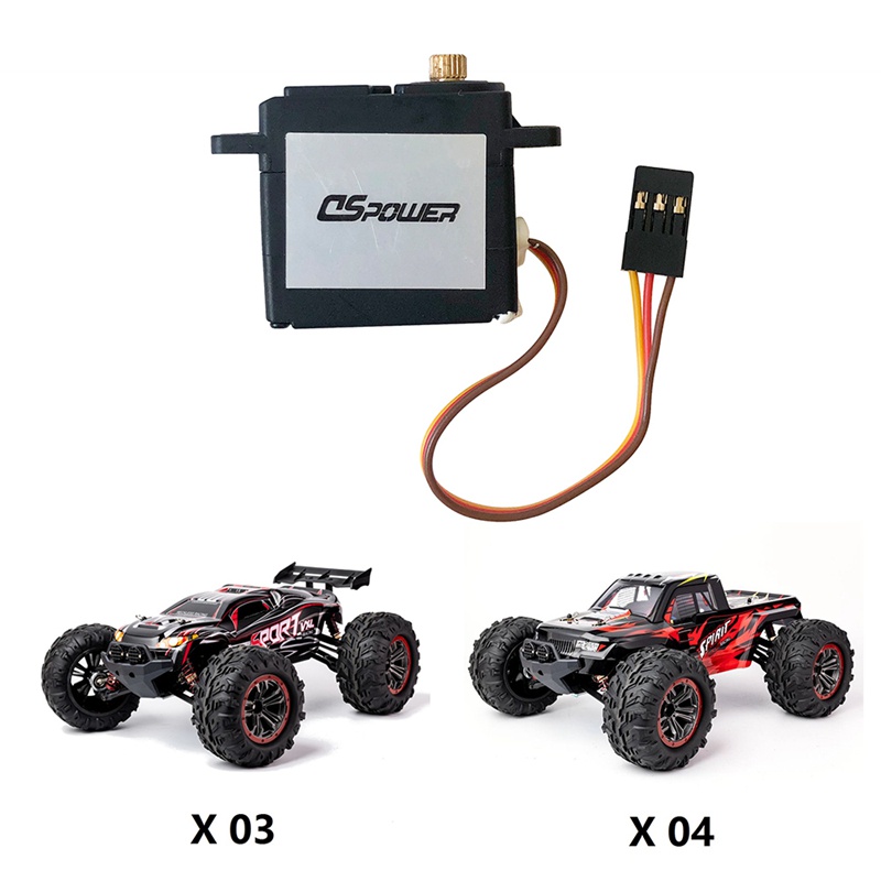 Động Cơ Servo Không Chổi Than Cho Xe Điều Khiển Từ Xa XLF X03 X04 X-03 X-04 1 / 10