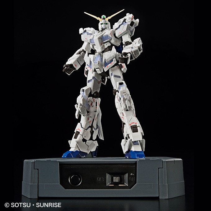 Bandai The Gundam Base Limited Rg Unicorn Lighting Model Uc 1/144 Mô Hình Nhựa Đồ Chơi Lắp Ráp Anime Nhật